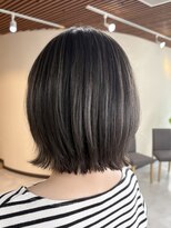 ブリッツレボルト(BLITZ R EVOLUT) 白髪ぼかしハイライト×レイヤーボブ!