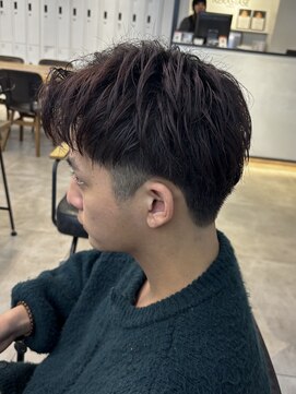 ゼスト パーク(ZEST PARK) メンズショート　赤髪　ショート　短髪