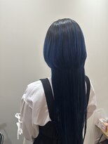 ラベスト バイ セロ 池袋本店(LOVEST by CERO) 色抜けが緑になりずらいブルーカラー