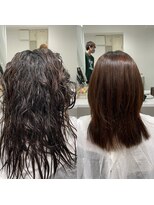 フルールバイニューヨークニューヨーク 京都北大路(fleur by NYNY) 縮毛矯正 大人うねり改善ストレート