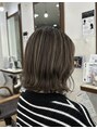 カラーサロンビスカリア 相模原エリア 淵野辺駅店(Color salon Biscaria)&nbsp;【山本限定】カット＋白髪ぼかしハイライト＋髪質改善￥18150