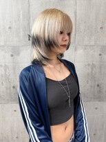 ニューワン バイ ネイバー 立川(Newone by neighbor)&nbsp;レイヤーカット×デザインカラー