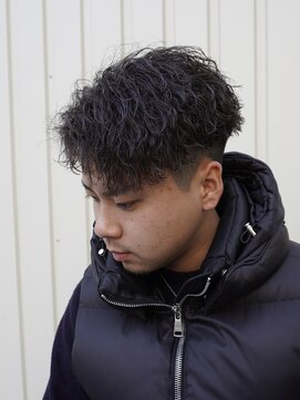 キングオブヘア バイ ノイズ 梅田茶屋町店(KING of hair by NOISM) ニュアンスパーマ波巻きツイストスパイラルパーママッシュカラー