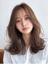 レリーリズ 大阪梅田(Rely Liz) レイヤーカット 顔まわり 韓国風