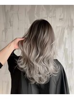 ヘアーメイク コラソン(hair make corazon) 似合わせカットメルティカラー着物フェミニンロング