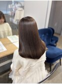 ツヤツヤ髪質改善酸性縮毛矯正