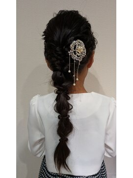 ヘア ポジション HAIR Position 能代北店 ポコポコヘアアレンジ