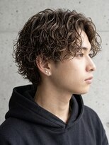 ヘッドストック(HEAD STOCK)&nbsp;サーフカールニュアンスパーマニュアンスウルフダウンバング