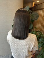 トゥーリ 大野城下大利店(tuuli) カーキブラウン髪質改善