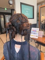 ルナバイルヴェール(LUNA by LeVert) ひつじヘアアレンジ