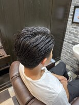 ミリオンバックス 神田店(Million Bucks)&nbsp;現代風クラシック七三パートスタイル【men's/神田/床屋】