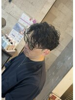 メノン 茨木店(Menon)&nbsp;無造作　ツイストスパイラル　メンズパーマ