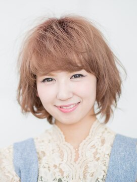 ホットリップ(HOT LIP) 【HOT LIP】無造作ショートボブ