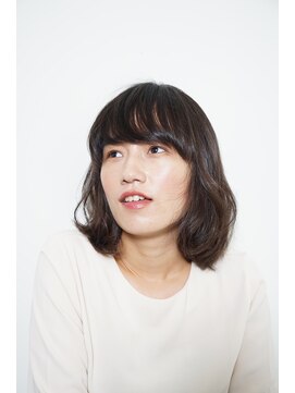 ヘアーサロン ジュエール(jyue-ru) 北谷]コスメパーマボブ