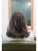 ミディアム　カットカラー