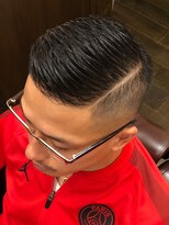 ヒロギンザバーバーショップ 神楽坂店(HIRO GINZA BARBER SHOP)&nbsp;ハイスキンフェード7:3パート