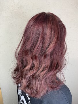 ヘアリゾートエーアイ 新宿西口店(hair resort Ai) ピンポイントピンク