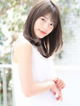 グランド(GRAND) 前髪 /ココアブラウン/フリンジウェーブ/20代30代40代/表参道