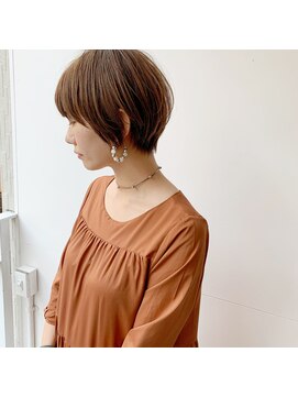 ミント(mint) 丸みショート◎乾かしてオイル仕上げ！