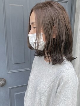 ヴィーヴォ 天六店(VIVO) 【VIVO】Fujiwara 癖毛を活かした切りっぱなしニュアンスボブ