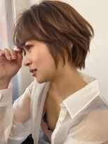 クラン(clan)&nbsp;前下がりボブ/モテ髪カタログ/小顔に見せるヘア/前髪カット