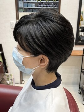 オレンジポップ 検見川浜南口店(ORANGE POP) 8［佐々木一幸］絶壁解消/骨格補正　美シルエットショートボブ