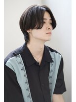 ロミーオム 本厚木(ROMMY. Homme)&nbsp;ナチュラル前下がりマッシュスタイル