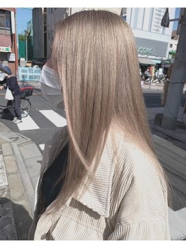 スアビスサロンハナレ 越谷レイクタウン(suavis salon HANARE) ホワイトミルクティー