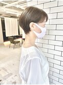 <大人時短ショートヘア>