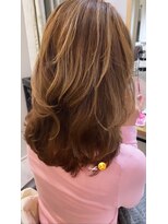 イニット 奈良新大宮(init.)&nbsp;20代 30代 40代 モテ髪 ミルクティーピンク ラベンダーベージュ