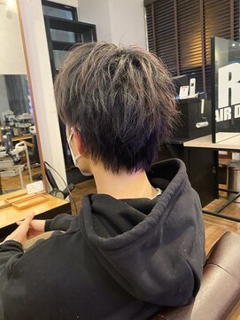 アイリーヘアデザイン(IRIE HAIR DESIGN) 【IRIE HAIR赤坂】センターパート×束間ショート