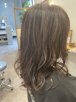 ボブ(BOB)&nbsp;白髪ぼかし　レイヤー