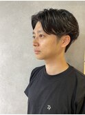 メンズウェーブヘア
