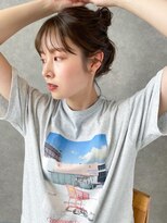 オブジェ シエル(obje't ciel)&nbsp;【obje’t ciel】ルーズお団子ヘア【暮石唯】