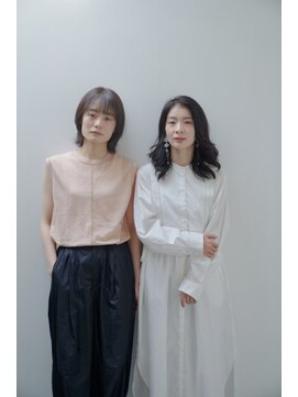 モネ 堀江院(monet) 美フォルムカット、艶カラー、髪質改善