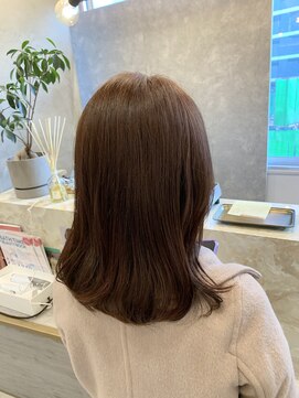 アマニ ヘアー ホスピタル(AMANI. HAIR HOSPITAL) 柔らかオレンジベージュ