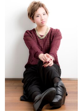 アルトス 浦和(ARTS) 切りっぱなしボブ/美髪/ピンクブラウン[ショートカット/浦和]