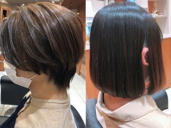 トイ(TOY)の写真/顔周りで印象が大きく変わる！ショート/ボブ/韓国風スタイルが得意☆もっと可愛く自分が好きになるを実現♪