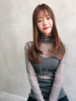 アルテ(ARTE) 【ARTE表参道/青山】顔まわりレイヤーセミロング×透明感