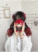 ひつじハーフアップ