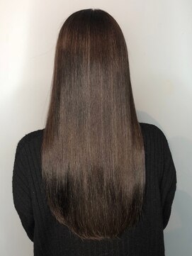 ニコル マスミダ(NICORU) ストレートロング/艶髪/チョコレートブラウン