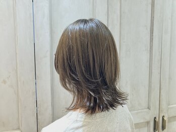 ヘイマ(Heima.)の写真/透明感×ツヤ感たっぷりの最旬トレンドカラーで理想の色味を叶えます。今までにない色味とツヤ感に☆