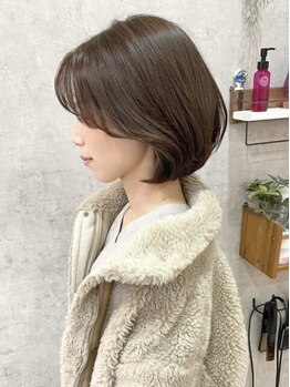 ゴエム(goem)の写真/伸ばしかけの髪も美しくまとまる！再現性の高いカットで、毎日のスタイリングが楽しくなること間違いなし♪