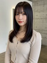 グルグル 本八幡店(GULGUL) 本八幡/ミディアム/顔周り/レイヤーカット/ブリーチなしカラー