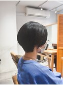 コンパクトショート/前下がりショート/ショートボブ