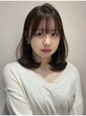 【 チョコレートブラウン×ミディアムレイヤー 】