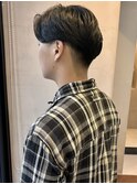 メンズ/ニュアンス/フェザー/眉毛/刈り上げ/毛流れ/大矢