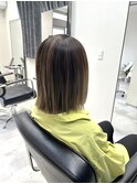切りっぱなしボブ