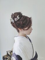 ウィット アンド ラファム Wit &La Famme&nbsp;振袖のカッコいい系ヘア