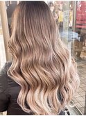 グラデーションカラー/ブリーチ/プルエクステ